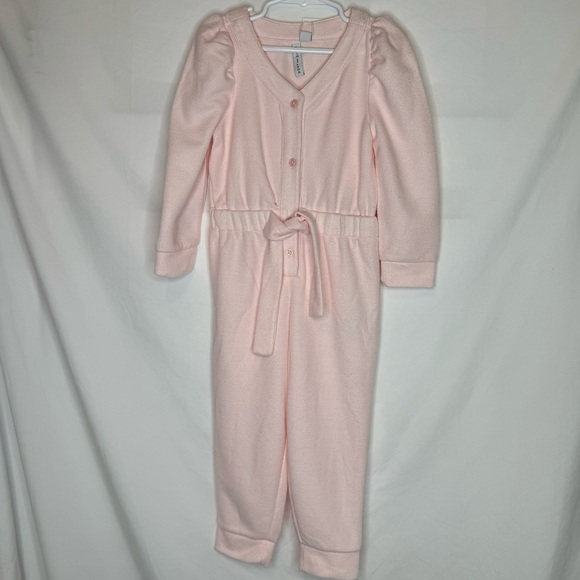 Janie and Jack Other - Janie and Jack Girl Toddlers Light Pink Puff Sleeve Jumpsuit (NWT, Size 4)